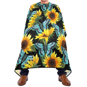 Cape de Barbier Professionnelle pour Salon, Tissu de Coupe de Cheveux de Haute Qualité, Imperméable, Vente en Gros, Design Personnalisé, Nouvelle Arrivée - Product Image 1