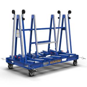 Ausavina Folding One-Stop A-Frame for Organizing and Transporting Stone Slabs in Construction Areas, Factories - Product Image 1