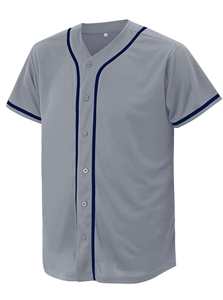 Maillot de baseball imprimé par sublimation 2025, manches courtes, respirant, anti-UV, séchage rapide, anti-bactérien, unisexe adulte, pour match/entraînement - Product Image 2