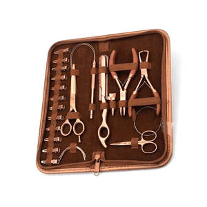 Kits d'extension de cheveux de qualité supérieure, ensembles d'outils de beauté personnalisés, outils professionnels d'installation et de retrait d'extensions de cheveux pour salon, OEM ODM - Product Image 1