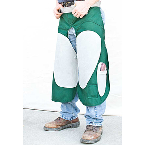Wholesale new Quality product Equestrian <b>Chaps</b> Nonwoven Felt Light Gray Adjustable Fit Men Women <b>Riding</b> Gear - Product Image 3