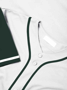 Camiseta de Béisbol Unisex con Diseño de Costuras Resistentes al Calor, Tejido Transpirable que Absorbe la Humedad, Color y Logotipo Personalizables - Product Image 3