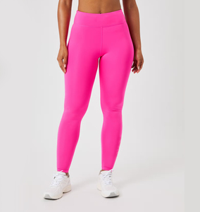 Women Solid Seamless Reversible 1-Piece High Waist Tummy Control Leggings Sports Bra Breathable Quick Dry Active Stretch - Product Image 4