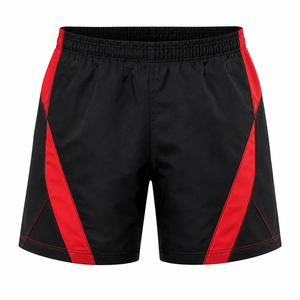 Custom Design Printed Anti-Bacterial 100% Polyester for Men's Customized OEM Wholesale Anti <b>Slip</b> Waistband Rugby Shorts - Product Image 3