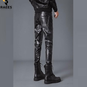 Customize High Quality <b>Leather</b> <b>Pant</b> For <b>Men</b> Custom Logo Design Daily Use <b>Leather</b> Custom Color <b>Leather</b> <b>Pant</b> For <b>Men</b> - Product Image 5