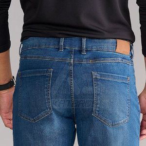 Meilleur Prix – Nouveauté : Jean en toile droite 100 % coton, personnalisable avec logo, décontracté, respirant et écologique, disponible en ligne - Product Image 5