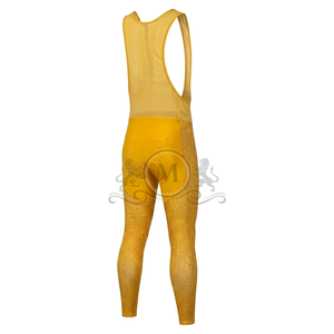 Ensemble de maillot de cyclisme pour hommes, manches longues, orange et noir, vêtements de vélo de route respirants à séchage rapide - Product Image 4