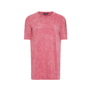 T-shirt décontracté d'été tendance pour femme, 100 % coton, tissu toile, usage quotidien - Product Image 1