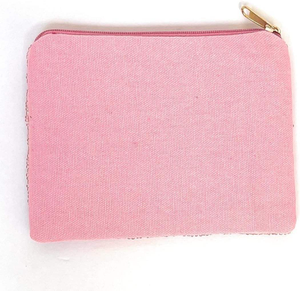 <b>Pink</b> Beaded Coin Pouch Fashion Style Women's Clutch Wallets Party Favors and Birthday Gifts for Best Friends Her - Product Image 2