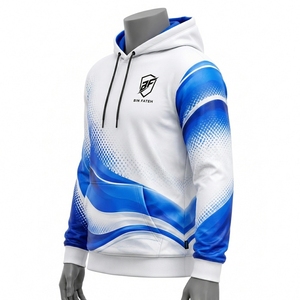 <b>Sublimation</b> <b>Hoodies</b> Pakistan Supplier Men 450 Gsm Fleece Polyester/Cotton High Quality New Arrival Custom Winter Embroidered - Product Image 3