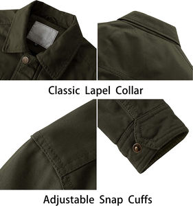 Chaqueta de Mezclilla de Invierno para Hombre, Marca de Alta Calidad, Estilo Bomber, Tallas Grandes hasta 5XL, Haus Industries - Product Image 5