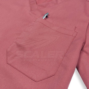 Uniforme de Enfermería Cómodo para Mujer, para Uso Hospitalario, con Tela de Lona, Diseño Duradero y de Fácil Cuidado, Personalizable - Product Image 3