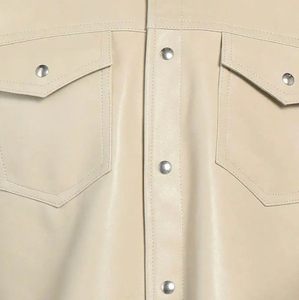เสื้อแจ็คเก็ตหนังสีเบจพรีเมียม ORREN – ดีไซน์เรียบหรูมีระดับ – คอลเลกชันระดับไฮเอนด์สำหรับผู้ชาย - Product Image 5