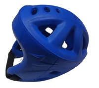 Protège-tête professionnel en cuir pour rugby, boxe, karaté, taekwondo, double fermeture réglable, respirant, imperméable, durable, sûr