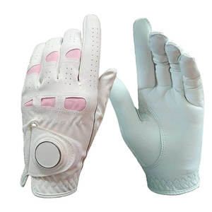 Gants de golf en cuir véritable de haute qualité, à doigts entiers, antidérapants, légers, imperméables, pour l'hiver - Product Image 1