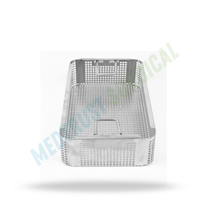 Mini Sterilization <b>Basket</b> Stainless Steel Surgical Instrument Tray Medical Autoclave Cleaning Storage <b>Basket</b> - Product Image 4