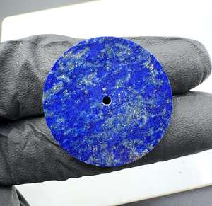 Esfera de Reloj de Lapislázuli Natural de 28.5mm, Cara de Piedra Azul de 1.50mm de Grosor, Orificio Central de 2mm, Clásica, Elegante, Vintage, de Lujo para NH35 - Product Image 4