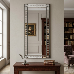 Luxury Baroque Venetian Wall <b>Mirror</b> Vintage Antique | Decorative Accent <b>Mirror</b> for Living Room Hallway Home Interior Decor - Product Image 3