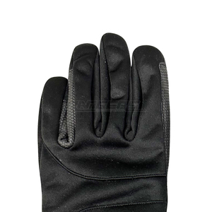 Gants d'équitation en silicone à points antidérapants, noirs, en PU respirant, tailles adultes unisexes, pour l'hiver - Product Image 4