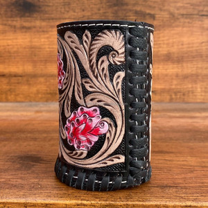 Premium Genuine Leather Pen Holder Storage <b>Box</b> <b>Large</b> Capacity Multi-Functional High-Quality Tooled Leather Desk Organizer <b>Box</b> - Product Image 4