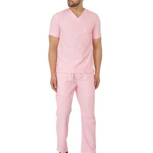 Último diseño 100% algodón Hospital Scrub Suit conjuntos de uniformes médicos 2026 - Product Image 1