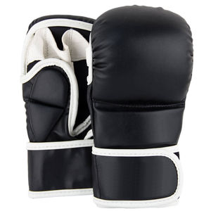 Gants de boxe professionnels imprimés sur mesure en cuir de vachette véritable/PU respirant de haute qualité avec logo OEM, emballage personnalisé, couleur personnalisée, pour adultes - Product Image 4