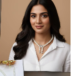 Trendy Silver Plated Brass CZ Look Necklace Combo <b>Set</b> Earrings Ring <b>Bracelet</b> Women's Gift Wedding Engagement Party Wear - Product Image 2