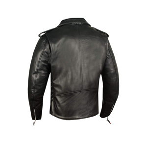 Custom Color Eco-Friendly <b>Canvas</b> Leather Jacket Stand Front Logo-Waterproof Breathable Quick Dry Motorcycle Race Protective - Product Image 4