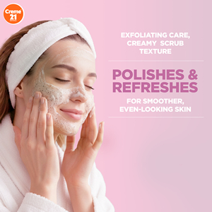 Crème 21 Xtra Bright Scrub 150ml Gommage exfoliant profond pour le visage pour une peau lisse et claire - Product Image 5