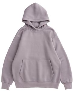 Sweat-shirts pour hommes surdimensionnés, 100% coton, respirants et légers, teints unis, avec faible MOQ - Product Image 3