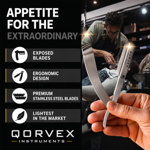 Razors <b>Barber</b> Straight Razor Kit .5mm Exposure 10 <b>Blades</b> Chicago - Product Image 5