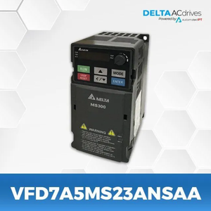 Delta MS300 VFD7A5MS23ANSAA 3Phase 230V 1.5KW Compact Variable Frequency Drive - Product Image 1