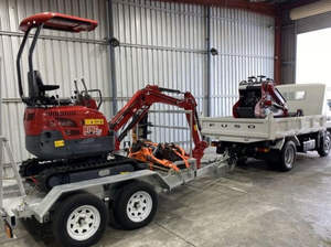 Mini Combo PLUS! Volquete Fuso + Excavadora de 1.7 Toneladas + Minicargadora de Orugas de 25 HP - Product Image 6