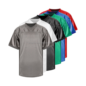 Maillot de football américain personnalisé avec logo imprimé, 100% polyester respirant - Product Image 2
