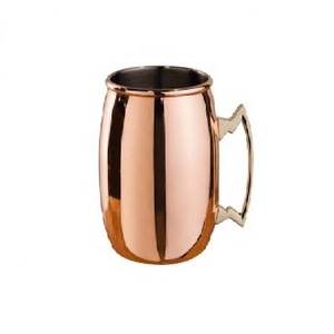 Taza de cobre para beber agua hecha a mano, acabado pulido brillante, taza de agua para beber agua de cobre, Moscú sólida de mula de taza de agua, artículo - Product Image 3