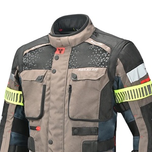 Veste de moto en Cordura pour la course, vêtements de moto personnalisés, imperméables, coupe-vent, veste de moto confortable, coupe ajustée sur mesure - Product Image 2