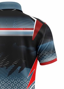 Chemise à manches courtes pour homme Corex, unie, respirante, séchage rapide, tricotée, 220g, polyester, décontractée, sport - Product Image 5