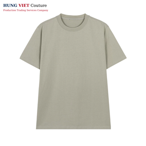 T-shirts à logo personnalisé Vêtements lourds pour hommes T-shirts Streetwear de haute qualité 100% coton T-shirts unis vierges pour hommes - Product Image 5