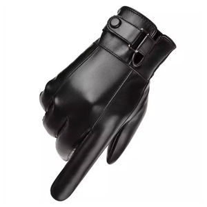 Professional Fashion Formal Men's Sheep Skin Leather Dressing <b>Gloves</b> Breathable <b>Touchscreen</b> Outdoor Casual Warm Daily Four - Product Image 4