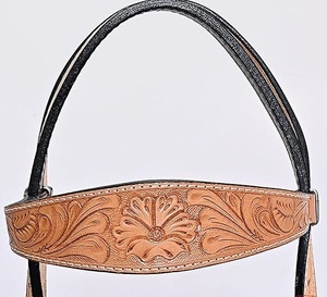 En gros, têtière en cuir pour cheval, modèle Western, pour chevaux de taille Full Cob et Shetland, avec ferrures argentées, logo personnalisé, meilleur prix, à 8 dollars. - Product Image 5