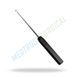 Cureta de Placa Final Triangular de 15 Pulgadas, Instrumento Neuroquirúrgico para Cirugía de Columna, Herramienta para Raspado de Placa Final - Product Image 4