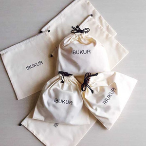 Sac à cordon en coton avec ruban pour faire du shopping - Product Image 5