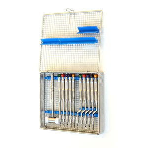 Juego de 11 Osteótomos para Levantamiento de Seno en Implantes Dentales, de Acero Inoxidable Reutilizable, Manuales, Convexos, Instrumentos de Ortodoncia - Product Image 5