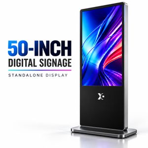 Écran LCD numérique autonome de 50 pouces avec Android intégré, CMS, affichage publicitaire, menu, affichage commercial - Product Image 1
