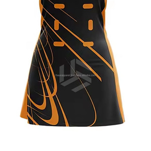 Uniforme de netball unisexe sur mesure, respirant, grande taille, sublimation sportive de haute qualité, prix abordable - Product Image 3