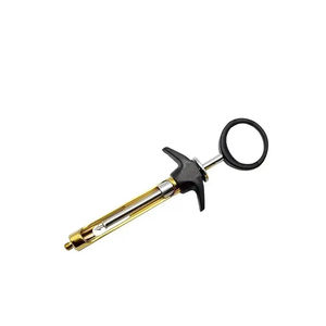 Jeringa de Aspiración Dental Manual de Calidad Premium, 1.8 ml, Mango de Plástico, Ligera, Instrumentos Quirúrgicos Dentales de Precisión, Negra - Product Image 3