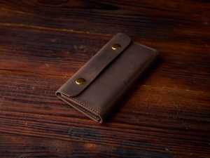 Estuche enrollable plegable de cuero OEM personalizado de fábrica para tabaco y pipa con características a prueba de olores y polvo (110 caracteres) - Product Image 6