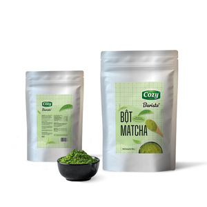 Poudre de Matcha Barista Confortable et Très Vendue, Qualité Alimentaire, Thé Vert Matcha en Poudre pour Latte, Sachet de 2g, Boîte Personnalisable - Product Image 2