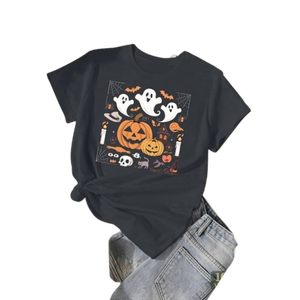 T-shirt en coton confortable et élégant pour femme Design facile à vivre conçu pour le bureau ou le travail à distance - Product Image 4