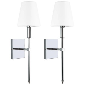 Modern Wall <b>Sconce</b> With Black Fabric Shade Adjustable Arm Design Rectangle Shape Irregular Pattern <b>Lighting</b> Fixture - Product Image 4